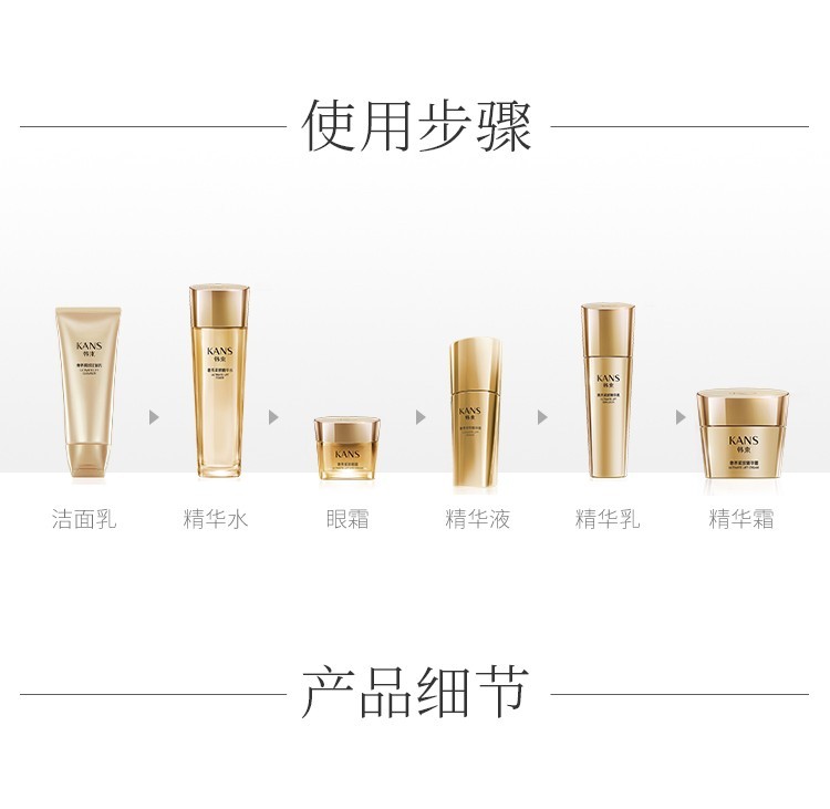 韩束聚时光护肤套装化妆品礼盒抗皱纹改善细纹保湿补水提拉紧致护肤品