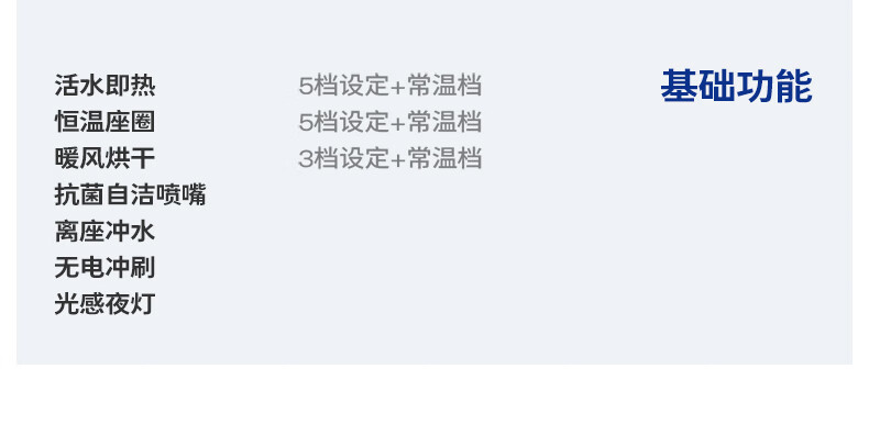 九牧（JOMOO）即热式智能马桶一体机 节水多功能烘干全自动智能坐便器家用喷嘴自洁电动座便器 主销新品【除臭抗菌*男士小冲】305坑距