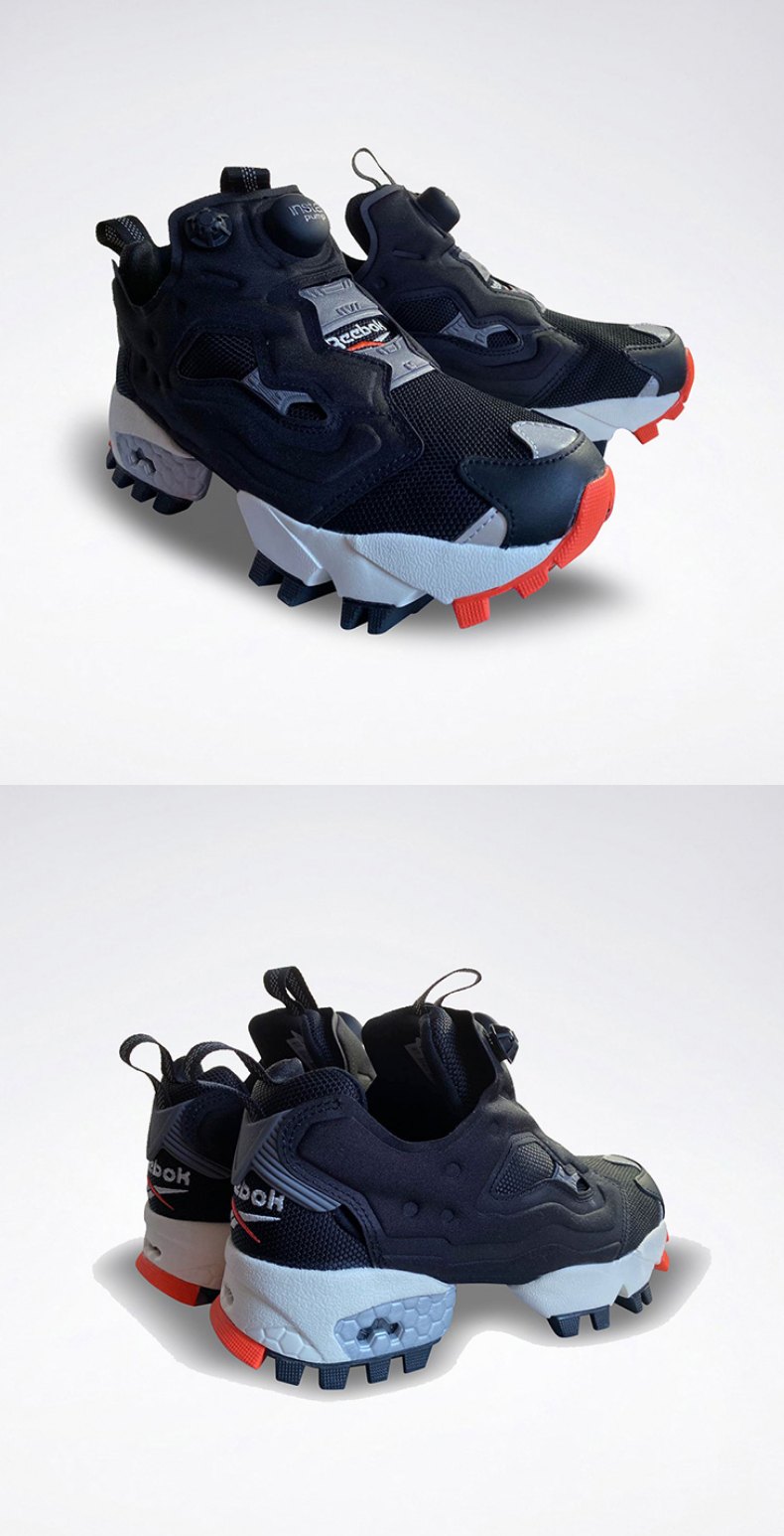 reebok锐步 运动经典instapump fury trail男女低帮休闲鞋kzj39 fw