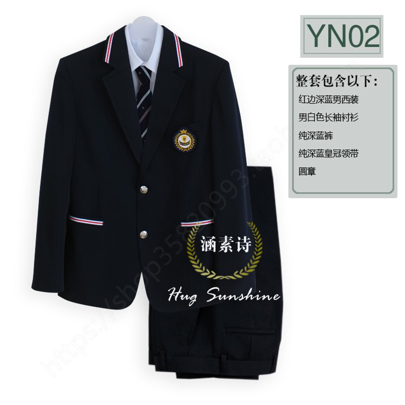 制服班 yn02男西装套装伊 xxl 商品编号:63378206009 店铺: 金广服饰