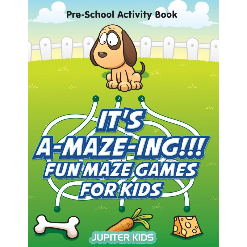 按需印刷It's A-MAZE-ING!!! Fun Maze Games For Kids[9781683054054]