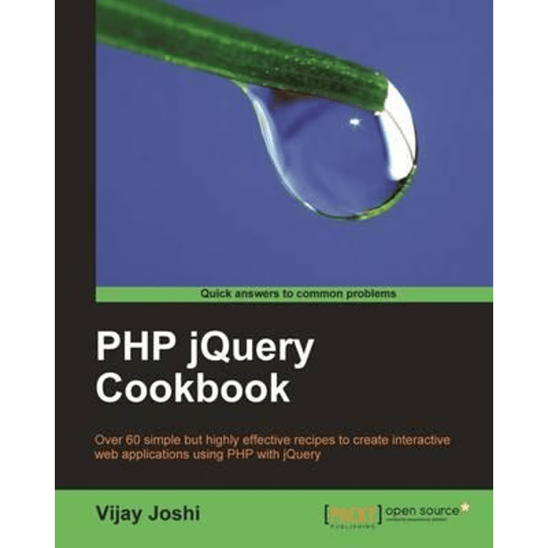 按需印刷不退不换PHP Jquery Cookbook[9781849512749]