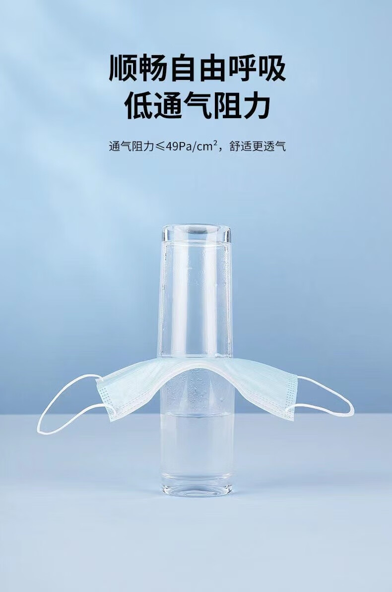 乐贝净【男女通用】真三层防护一次性kou罩高颜值外科美妆工具保护 【独立包装】白色款 100只