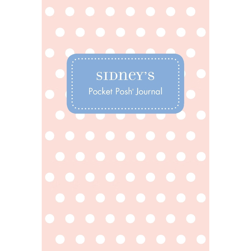 按需印刷Sidney's Pocket Posh Journal, Polka Dot[9781524828752]