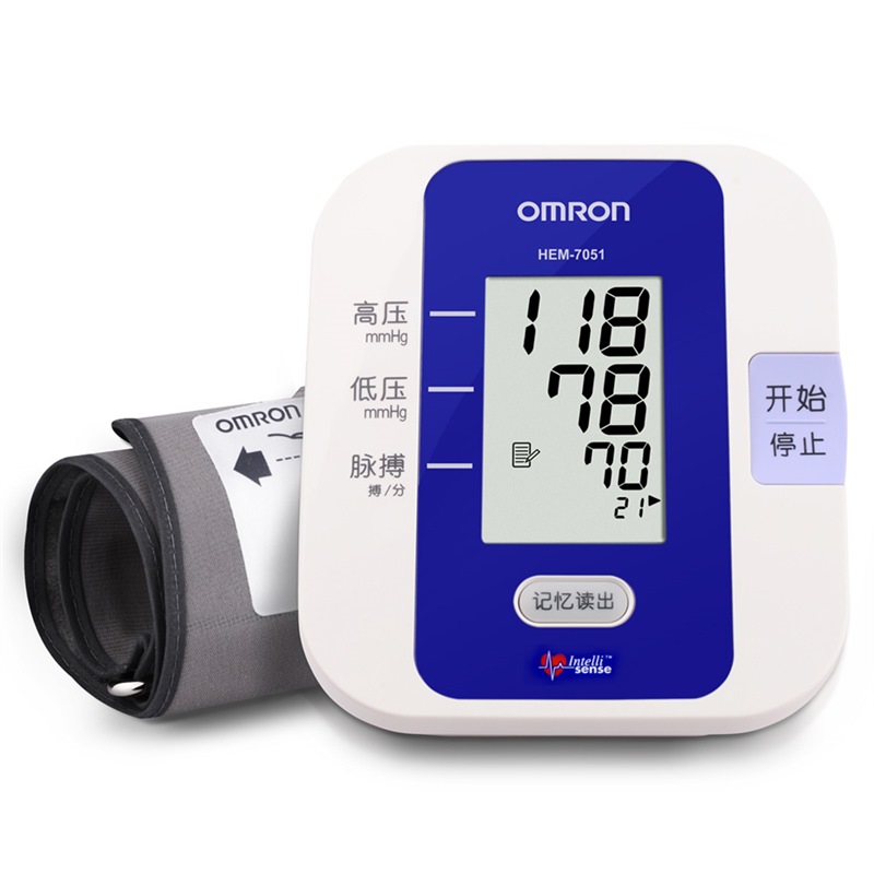 欧姆龙（OMRON）电子血压计 家用 HEM-7051...