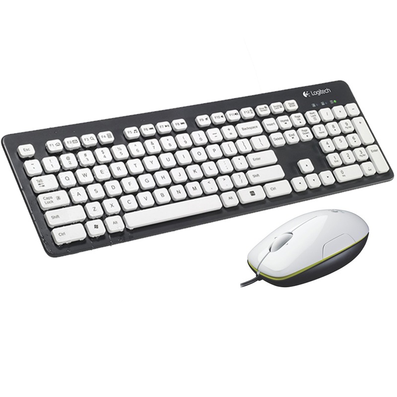 罗技（Logitech）K310 有线水洗键盘+LS1...