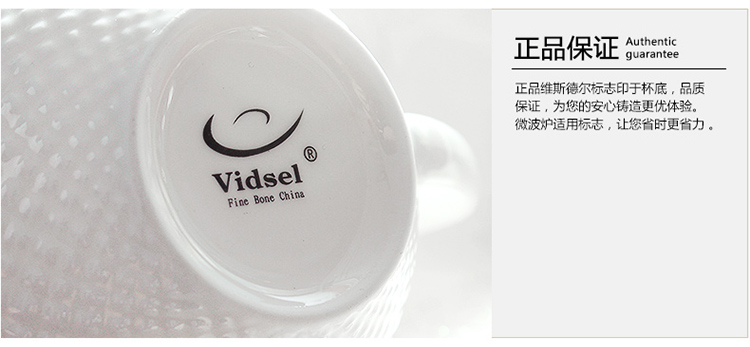 
                                        vidsel 欧式骨瓷西餐具套装　陶瓷西餐餐盘牛排 碗碟盘盘子 套装组合 黄金10平盘                