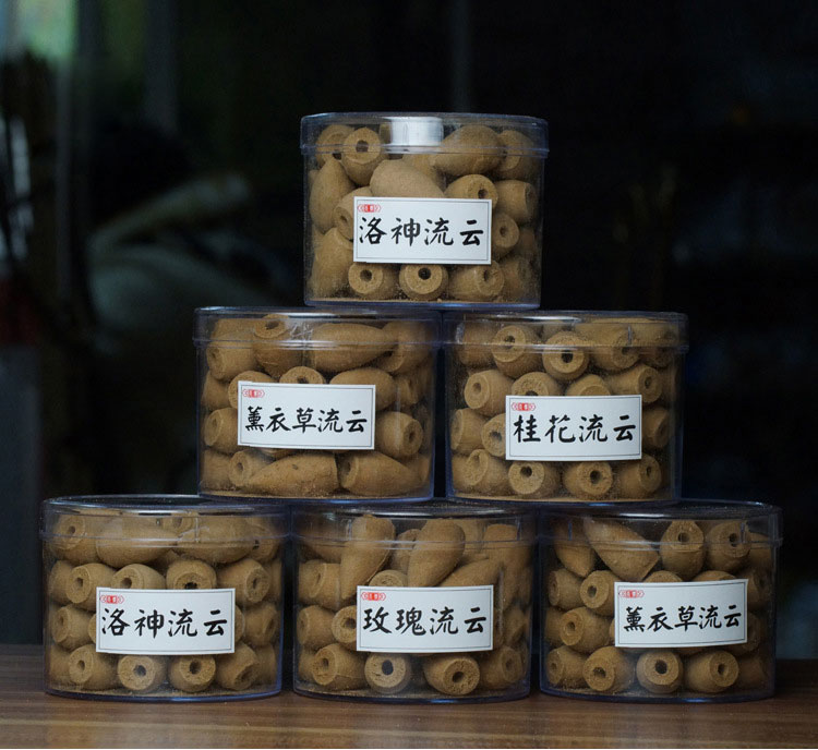 
                                        香薰 <倒流塔香>锥香 熏香 桂花流云                