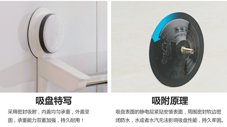古采尼欧式皂托强力吸盘肥皂盒香皂盒浴室卫生间皂碟置物架创意时尚沥水