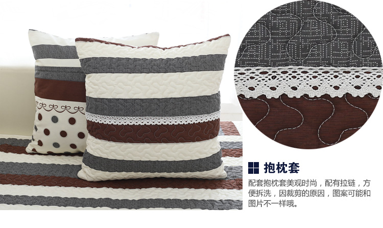 
                                        蓓柔蔓全棉斜纹沙发垫布艺坐垫防滑沙发巾沙发套 奢香 70*70cm单条                