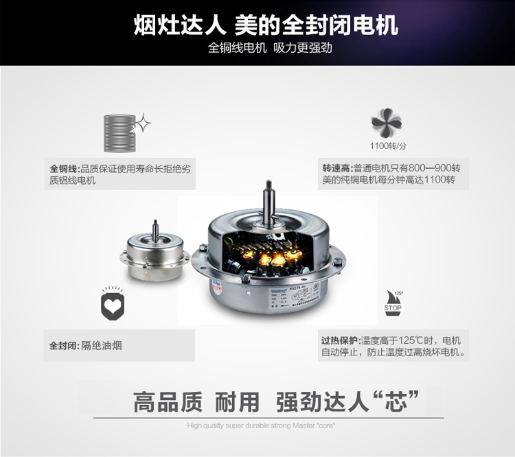 美的（Midea）DJ103S JZY-Q213侧吸抽油烟机 燃气灶具烟灶套餐 液化气