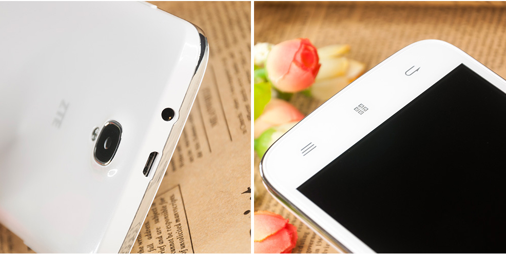 中兴 Q701C 天翼电信3G（4G ROM）手机 白色