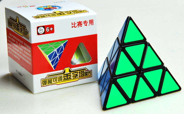 异型魔方套装圣手三阶金字塔三角形魔方比赛斜转sq1镜面魔方 金字塔实
