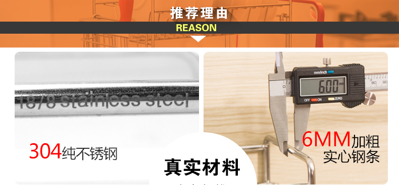 古采尼304不锈钢碗盘架沥水架双层碗架多功能厨房置物架收纳餐具置碗架 上层和下层和菜板和筷子搂D