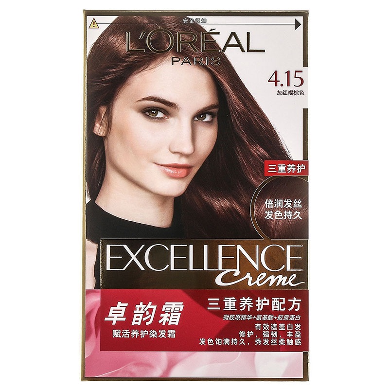 欧莱雅（LOREAL）卓韵霜护发染发...