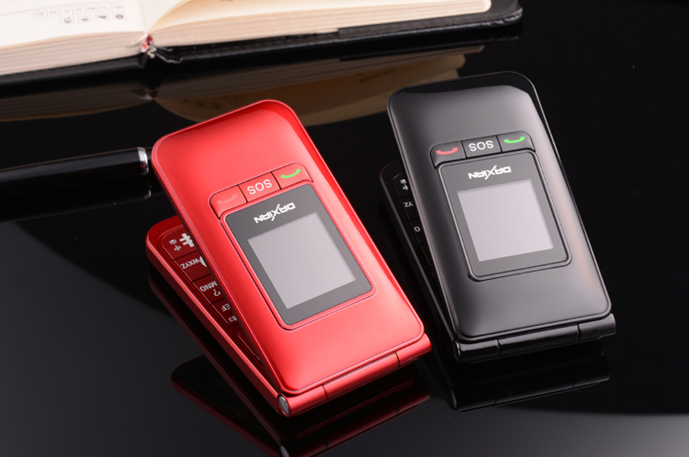 大显（DaXian）DX600 电信2G 翻盖老人手机 黑色