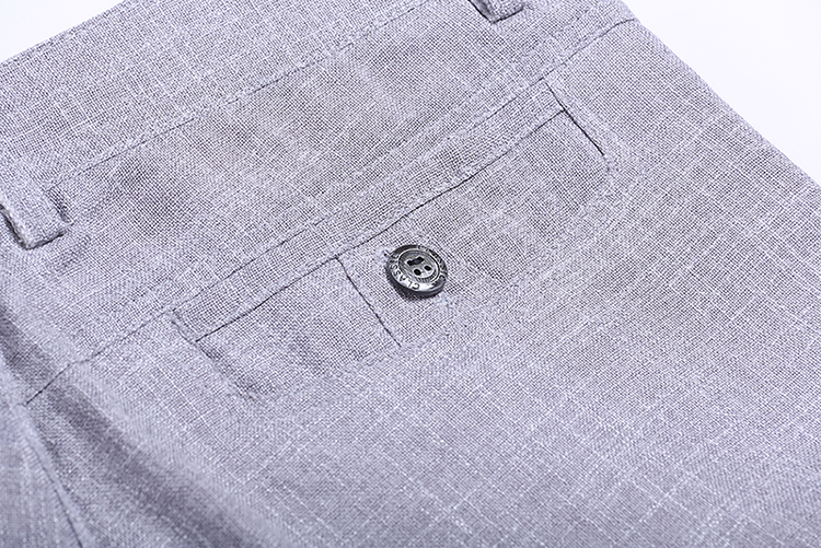 金栗鼠夏季男士<em>休闲短裤男亚麻</em>短裤中裤韩版修