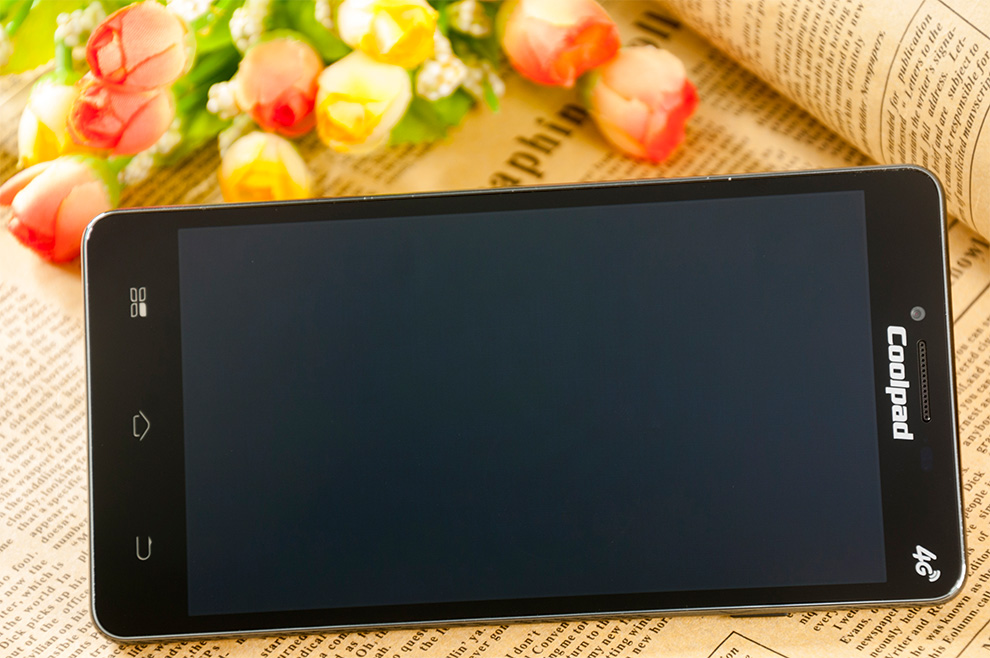 酷派 8729 移动4G手机 （4G ROM） 白色