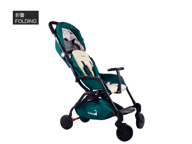 quintus婴儿推车轻便伞车超轻折叠避震手推车 莱茵河黄 套装||quintus