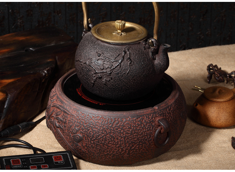 
                                        台湾老岩泥电陶炉茶炉 兰花飞蝶低噪音煮茶小茶炉电磁炉                