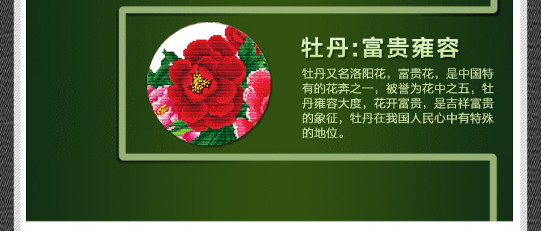 
                                        妮彩 十字绣 新款精准印花布十字绣套件风景 客厅装饰画大幅 家和万事兴春光明媚 线绣 刺绣 棉线丝线 1米版99*40CM 生态棉线                