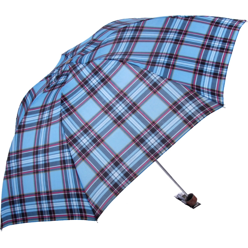 天堂伞雨伞商务格子雨伞折叠晴雨伞男女士三折雨伞 2色