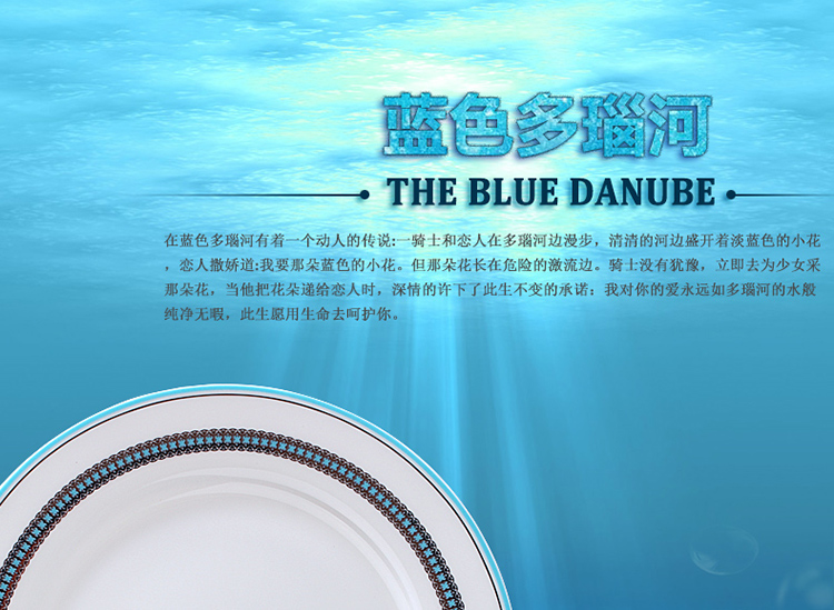 
                                        vidsel 欧式骨瓷酒店西餐具套装  陶瓷盘碗勺西餐盘牛排盘 多种搭配 10寸盘+8寸盘+咖啡杯碟                