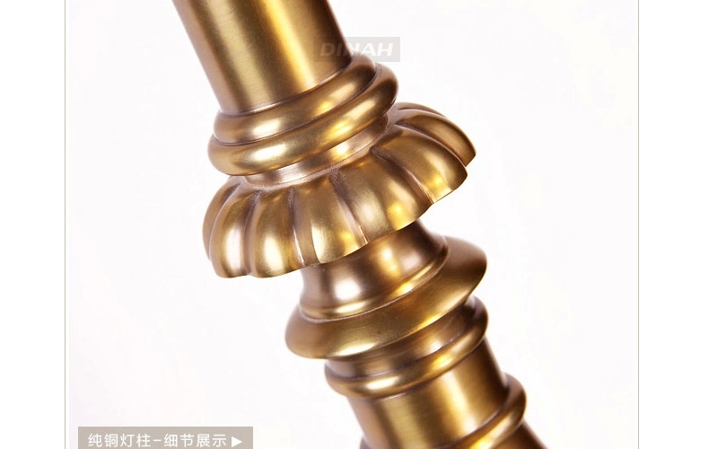 
                                                            帝拿 欧式客厅全铜落地灯高端沙发茶几高脚灯别墅复式楼立式台灯                