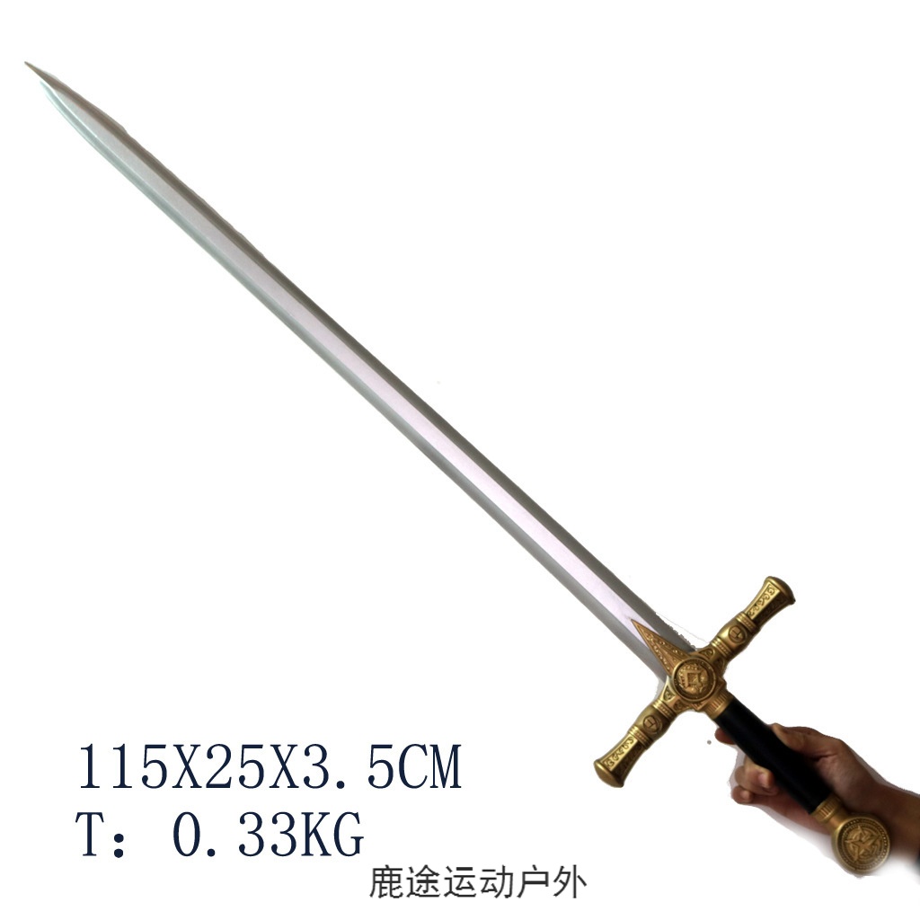 黛诗茹(daishiru)哈利波特格兰芬多宝剑cos玩具刀剑西洋剑未开刃橡胶