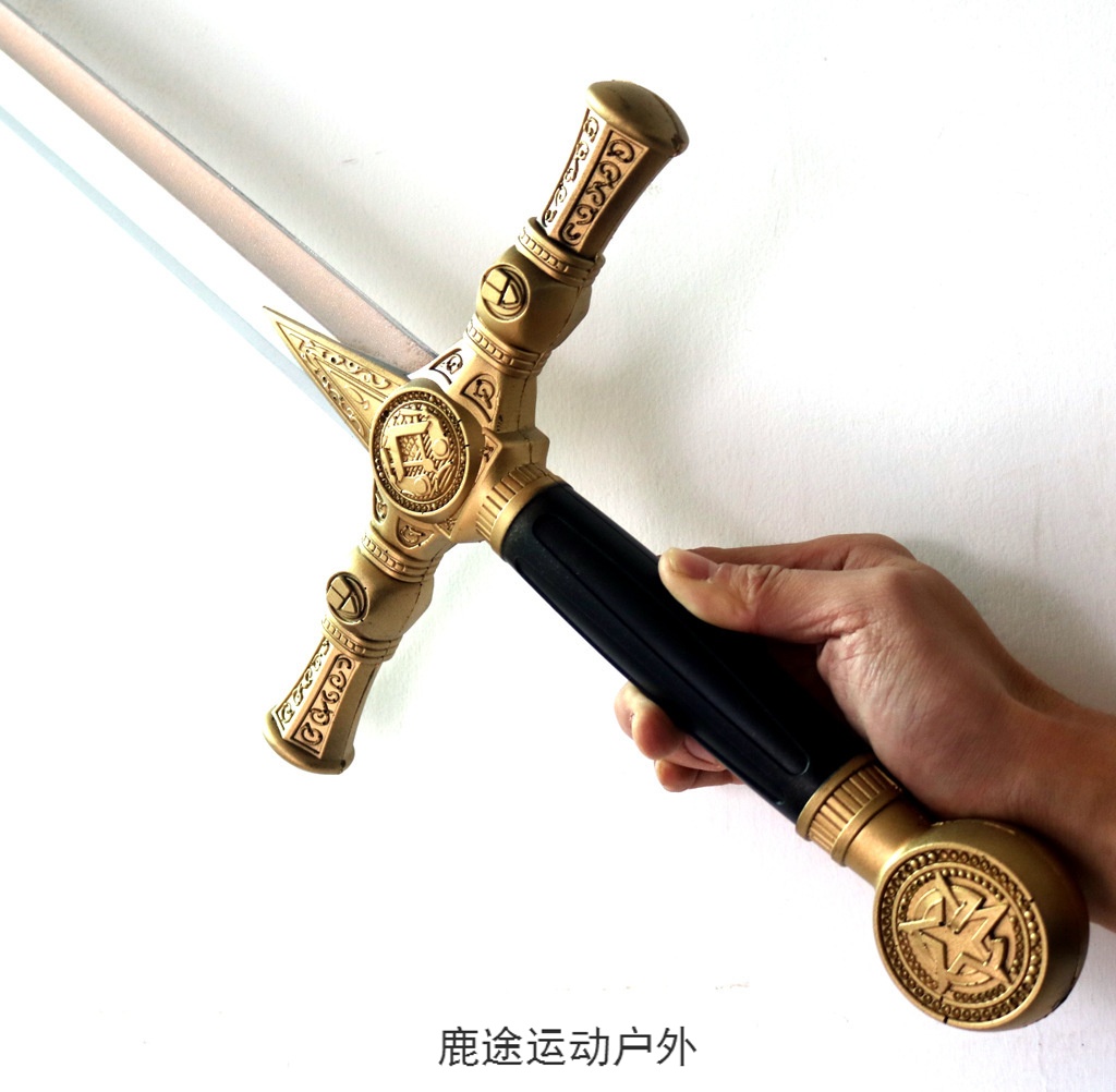 黛诗茹(daishiru)哈利波特格兰芬多宝剑cos玩具刀剑西洋剑未开刃橡胶
