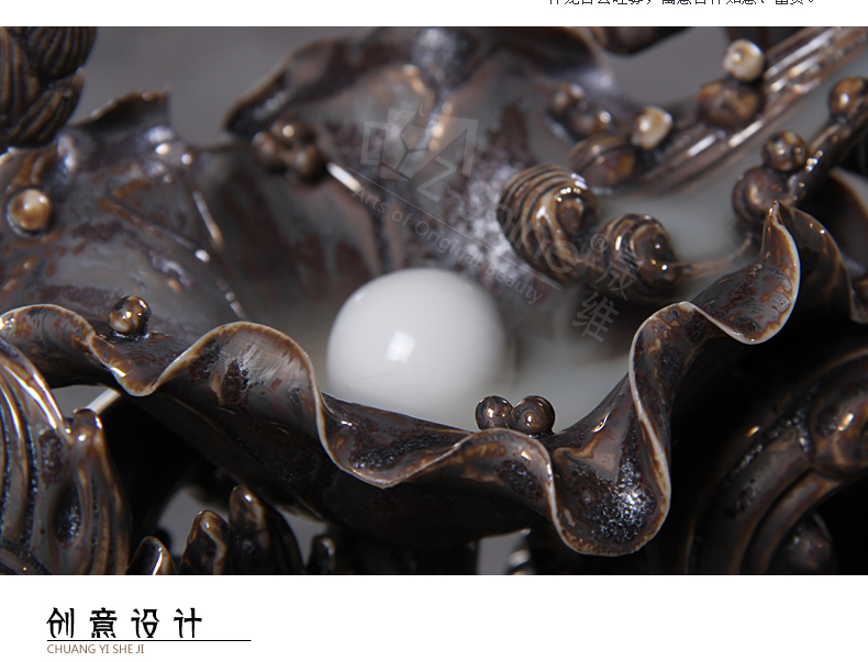 Z-shine 晟维 塔锥沉香盘家居摆件 创意倒流香炉 倒流烟观烟香薰炉 檀香居室香炉摆件