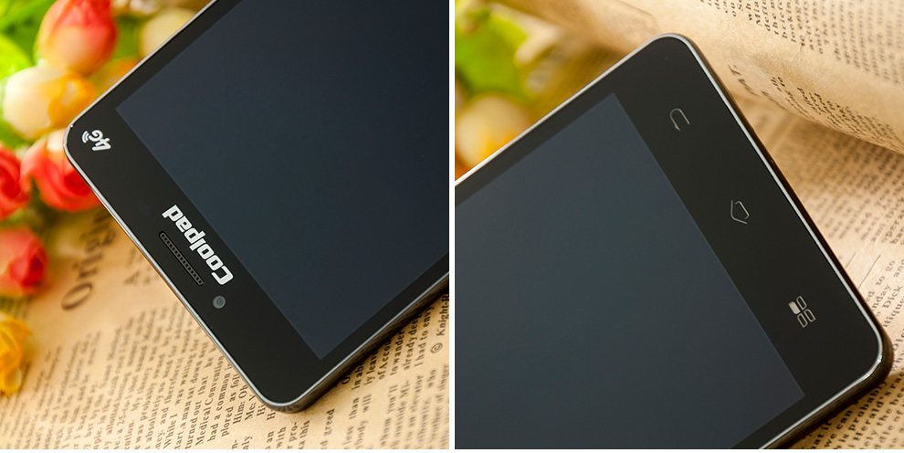 酷派 8729 移动4G手机 （4G ROM） 白色