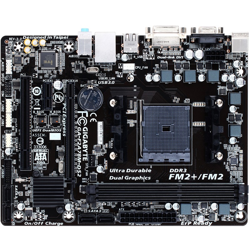 技嘉（GIGABYTE） F2A78M-DS2主板 (...