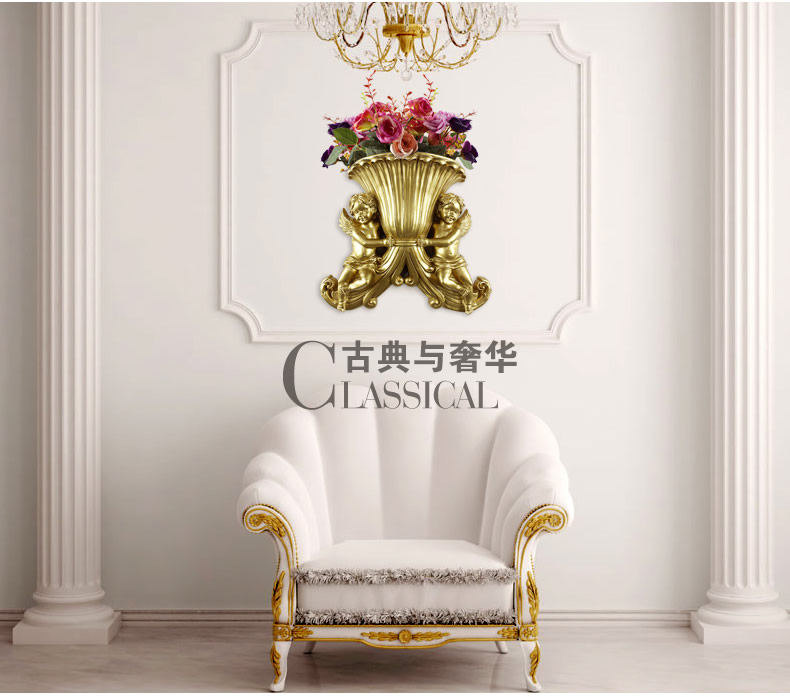 欣润 墙上装饰品 古铜一号24cm高度一个