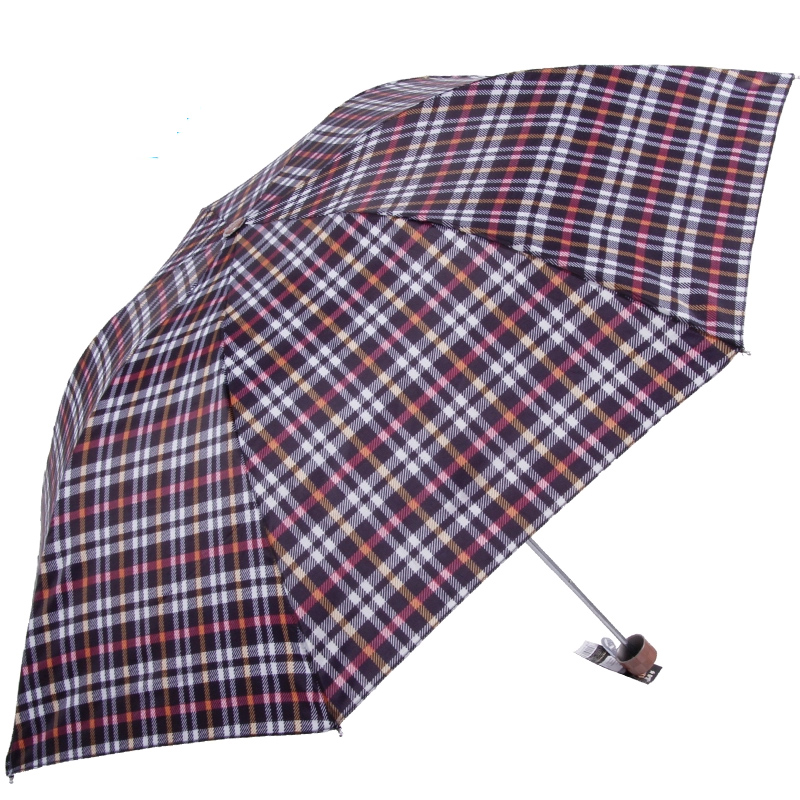 天堂伞雨伞商务格子雨伞折叠晴雨伞男女士三折雨伞 2色