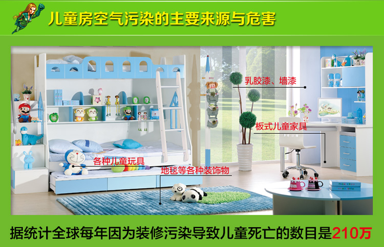 
                                        
                                        绿驰 纳米光触媒甲醛清除剂 儿童房强力去除甲醛苯喷雾剂 新房除味除油漆味捕捉净化剂 280ml                