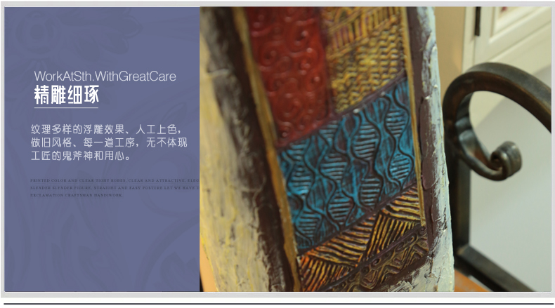 
                                        倍思家 三羊开泰创意装饰摆件动物装饰品开业礼物 羊年大吉(小) 油画风格                