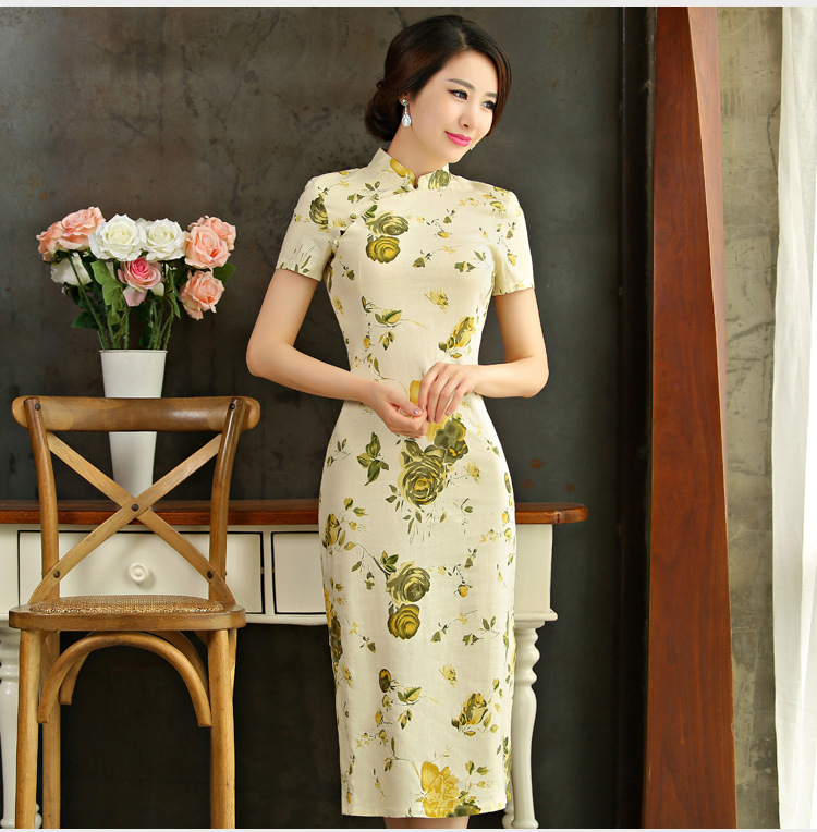 The US Li Dan 2015 summer retro beauty graphics thin short sleeves in the Code improved linen long cheongsam dress Q 9004 the butterfly 9010 XXL pictures, price, brand platters! Elections are good character, the national distribution, so why buy now enjoy more preferential! Health