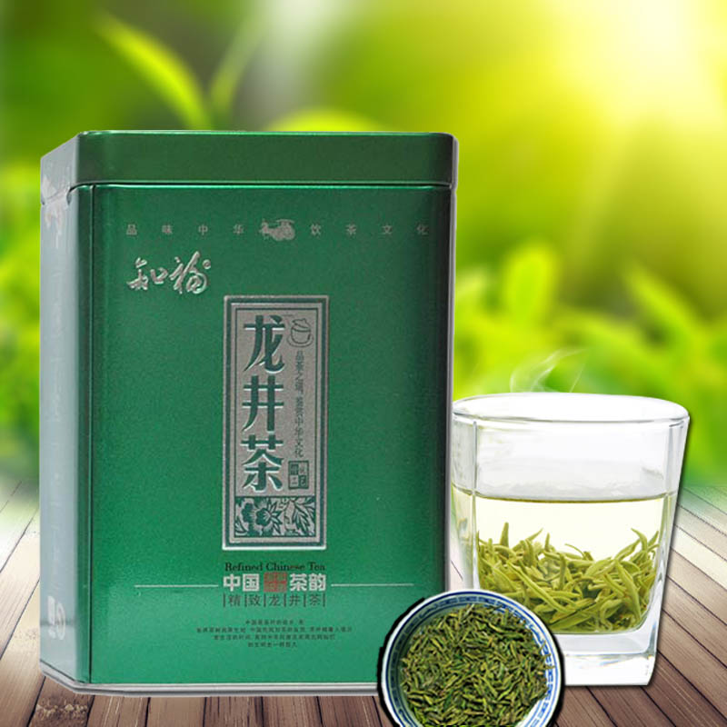 知福 龙井茶150g 2015雨前龙井茶叶 绿茶