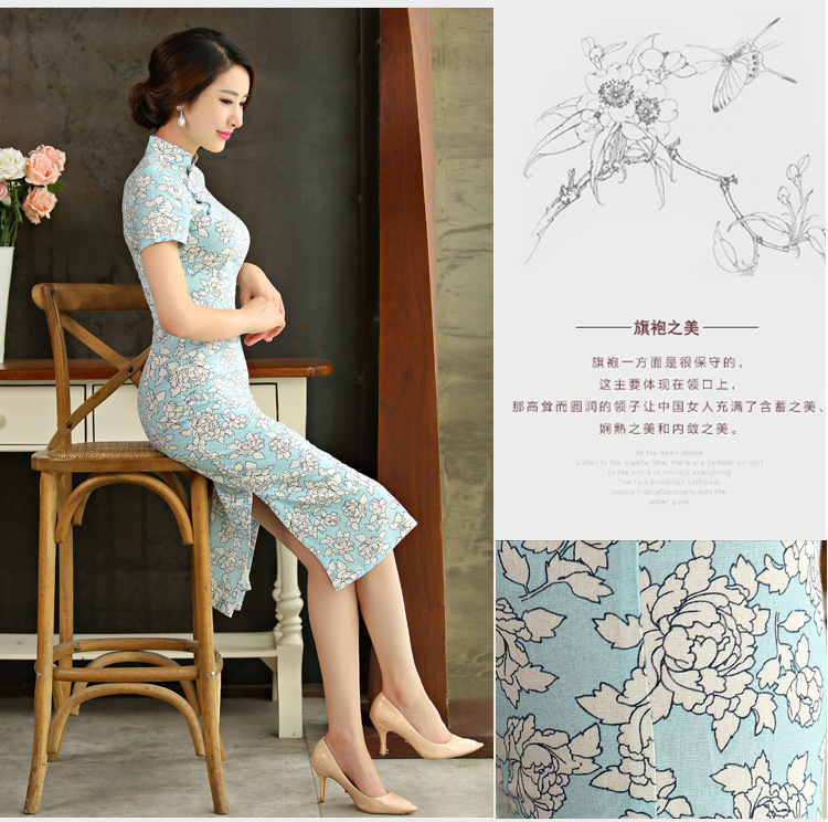 The US Li Dan 2015 summer retro beauty graphics thin short sleeves in the Code improved linen long cheongsam dress Q 9004 the butterfly 9010 XXL pictures, price, brand platters! Elections are good character, the national distribution, so why buy now enjoy more preferential! Health