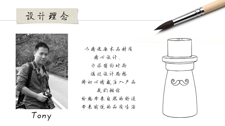 
                                        初心欧式创意绅士牙签盒 时尚便携家用牙签罐餐厅装牙签盒子                 