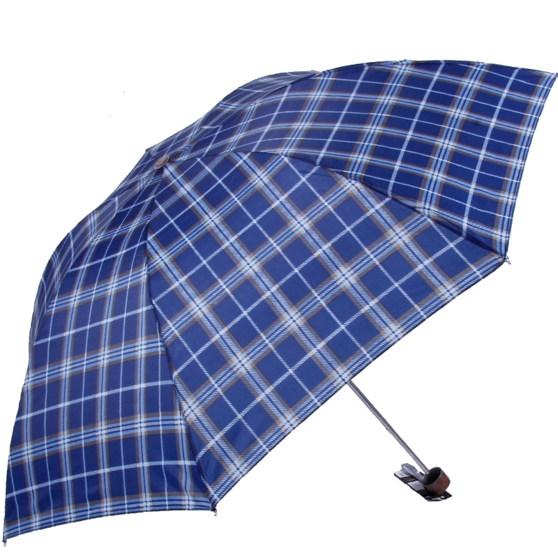 天堂伞雨伞商务格子雨伞折叠晴雨伞男女士三折雨伞 2色