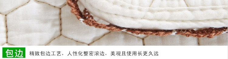 梦唯雅欧式素雅绣花四季全棉沙发垫坐垫布艺沙发巾抱枕套 蝴蝶飞飞-米黄 90*210cm