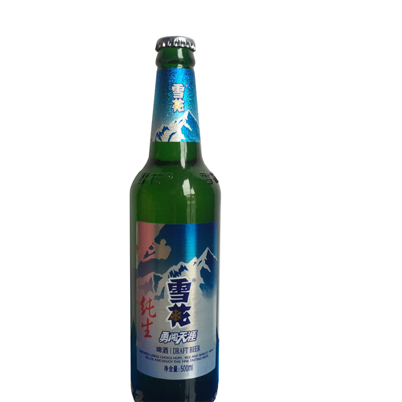 雪花 啤酒 勇闯天涯 纯生 啤酒 500ml*12瓶