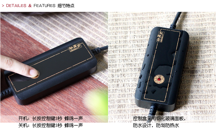 
                                        龙隐斋云龙老岩泥心悦电陶炉烧水煮茶铁壶银壶专用电磁茶炉                 