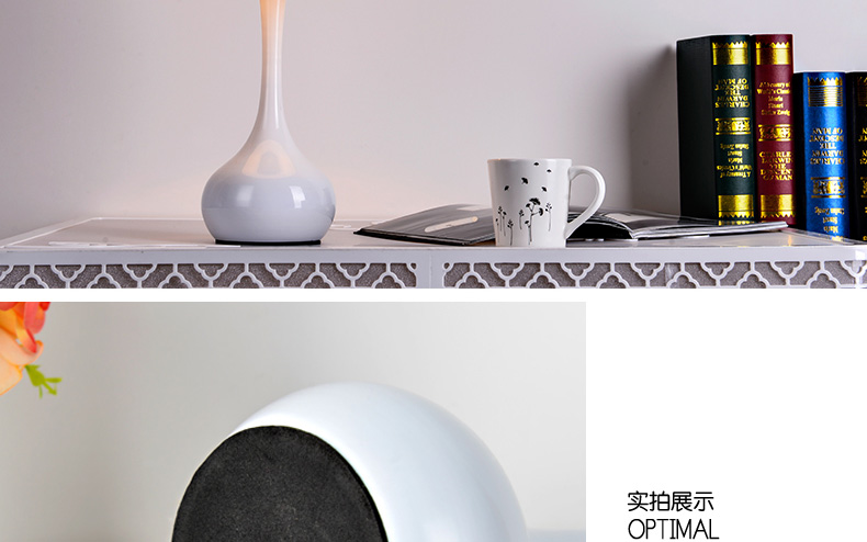 梦晗 欧式台灯 卧室床头灯美式乡村田园创意结婚装饰宜家复古客厅灯可调光灯具G800 G800-黑