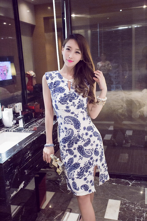 Yue Chi Dan 2015 new European and American-style retro stamp duty cultivating the forklift truck-cheongsam dress suit L pictures, price, brand platters! Elections are good character, the national distribution, so why buy now enjoy more preferential! Health