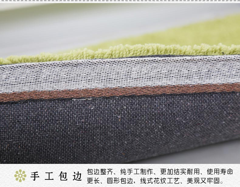
                                        加厚清柔门垫地垫脚踏垫 踩脚垫浴室洗澡防滑垫入户垫进门地垫 银灰色 40*60cm                