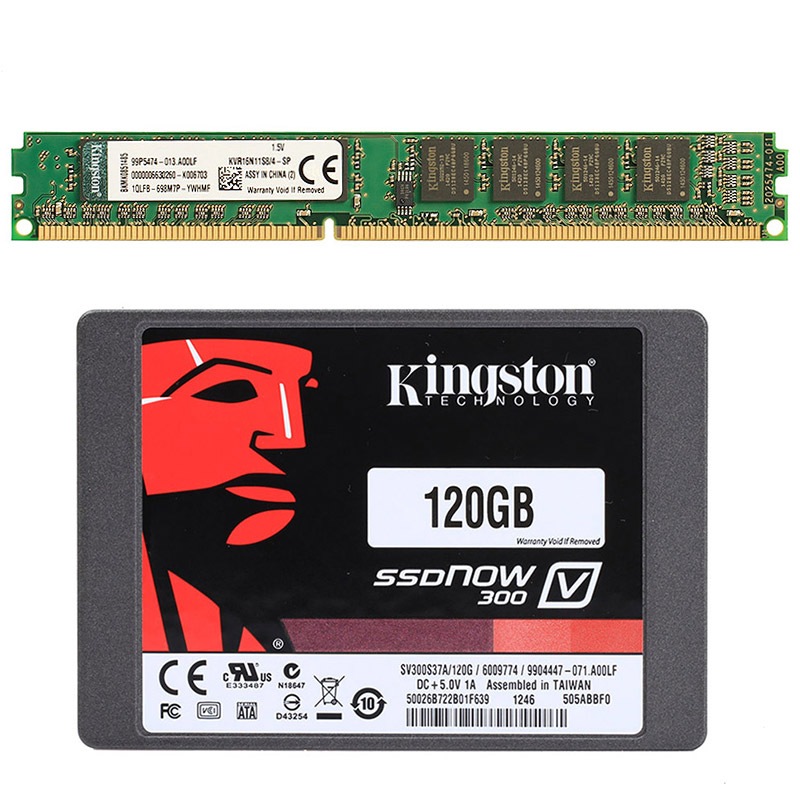 金士顿(Kingston)DDR3 1600 4G台式...