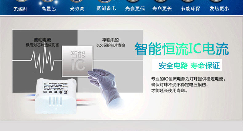 合丰 LED进口贴片过道灯玄关灯阳台灯走廊灯水晶灯吸顶灯门厅灯入户灯现代时尚梦幻花朵灯 LED3W+紫红辅光 暗装